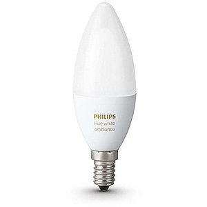 Philips Hue White Ambiance 6W E14 LED izzó kép