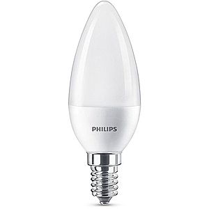 Philips LED izzó 7-60W, E14, matt, 2700K kép