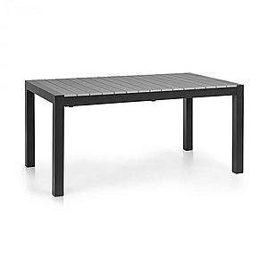 Blumfeldt Menorca Expand, kerti asztal, 163 x 95 cm, alumínium, polywood, antracit kép