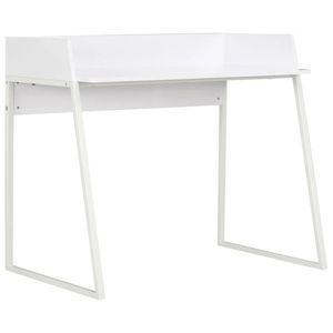 vidaXL fehér íróasztal 90 x 60 x 88 cm kép
