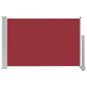 vidaXL piros kihúzható oldalsó terasz napellenző 60 x 300 cm kép