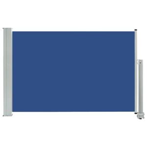 vidaXL kék kihúzható oldalsó terasz napellenző 60 x 300 cm kép