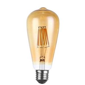 LED Vintage Gold Osram körte 7, 5W E27 MelegFehér Filament szabályozható 2év garancia kép