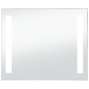 vidaXL LED-es fürdőszobai falitükör 60 x 50 cm kép