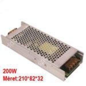 LED trafó 12V IP20 200W 16, 7 A 2 év garancia kép