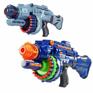 Játékfegyver hanggal, 2 színben-kék kép