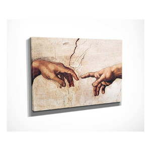 Vászon fali kép Michelangelo másolat, 40 x 30 cm kép