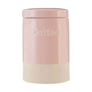 Rózsaszín agyagkerámia kávétartó, 616 ml - Premier Housewares kép