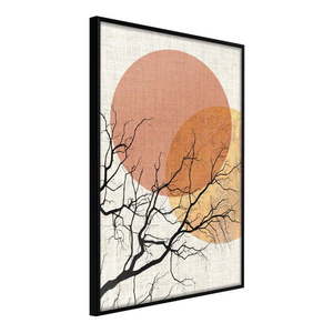 Gloomy Tree poszter keretben, 30 x 45 cm - Artgeist kép