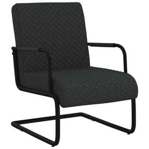 vidaXL fekete konzolos műbőr szék kép