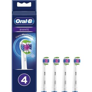 Oral-B 3D White Fogkefefej CleanMaximiser technológiával, 4 db a csomagban kép