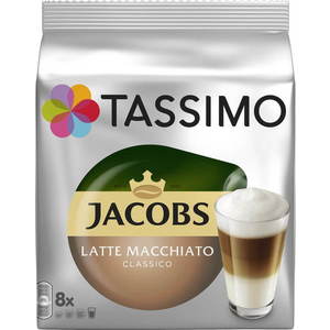 TASSIMO Jacobs Latte Macchiato Kapszula 8 adag kép