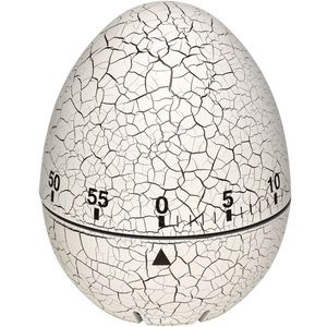 Mechanikus percmérő TFA 38.1033.02 - repedt tojás, fehér kép