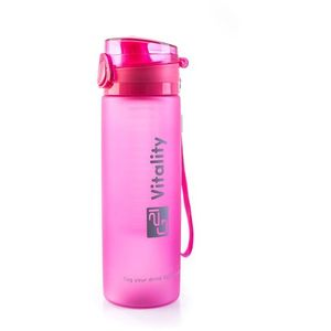 G21 Smoothie/juice palack, 600 ml, rózsaszín-deres kép