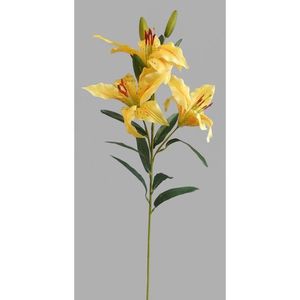 Liliom művirág, sárga kép