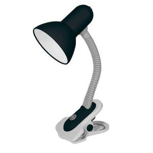 Kanlux SUZI asztali lámpa E27 60W Fekete / csiptetős kép