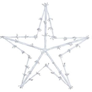White star karácsonyi LED-es dekoráció, 80 cm kép