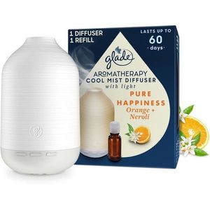GLADE Aromatherapy Cool Mist Diffuser Pure Happiness 1+17, 4 ml kép