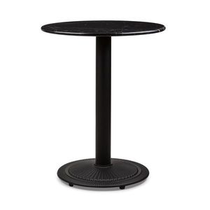 Blumfeldt Patras Pearl, bisztró asztal, szecessziós stílus, márvány, Ø 60 cm, 75 cm magas, öntöttvas kép