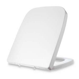 Blumfeldt Lamera, WC-ülőke, négyzet alakú, automatikus lecsukódás, antibakteriális, fehér kép