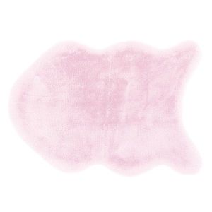 Műszőrme szőnyeg Catrin rózsaszín, 60 x 90 cm kép