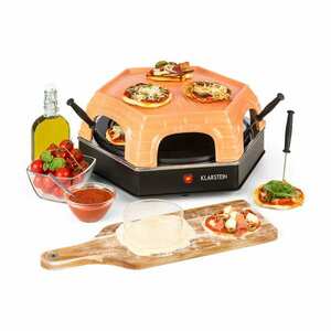 Klarstein Capricciosa, pizza sütő, 1500 W, melegentartó funkció, terrakotta kép