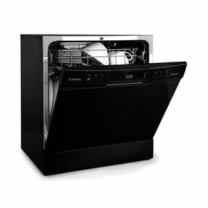 Klarstein Amazonia 8 Neo, asztali mosogatógép, 8 program, LED kijelző, fekete kép