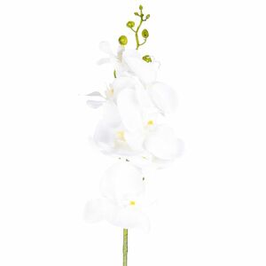 Mű orchidea, tiszta fehér, 86 cm kép