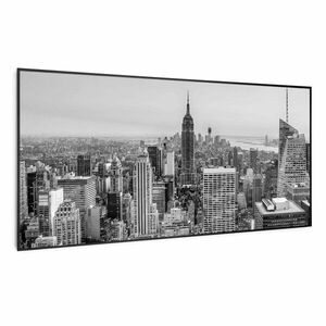 Klarstein Wonderwall Air Art Smart, infravörös hősugárzó, 120 x 60 cm, 700 W, New York City kép