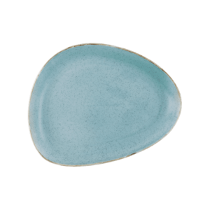 Triangle Sand tányér türkizkék 25, 5 x 19, 7 cm – Gaya kép