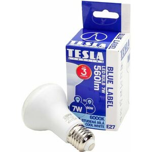 TESLA LED REFLECTOR R63, E27, 7 W, 560 lm, 6000 K, hideg fehér kép