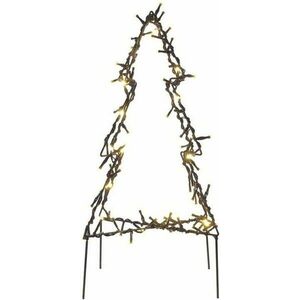 EMOS LED karácsonyfa, fém, 50 cm, kültéri és beltéri, meleg fehér kép