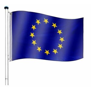 FLAGMASTER® Zászló rúddal Európai EU 650 cm kép