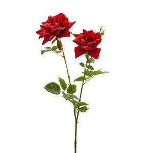 Rózsa selyem piros 90cm kép
