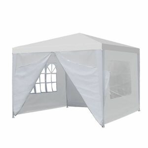 Party sátor fehér színben, 3 méretben-3x9 méteres kép