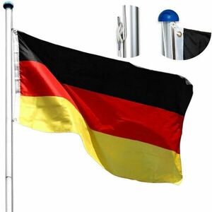 FLAGMASTER® Zászló rúddal Német GER 650 cm kép