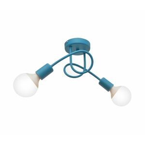 Mennyezeti lámpa OXFORD 2xE27/60W/230V kék kép