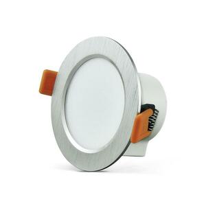 LED Beépíthető lámpa VENUS LED/7W ezüst kerek kép