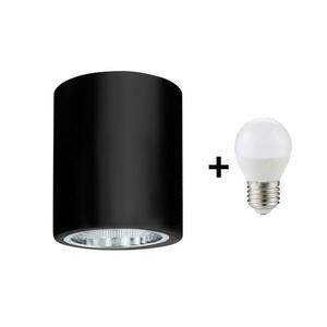 LED Mennyezeti lámpa JUPITER 1xE27/6W/230V 120x98 mm fekete kép