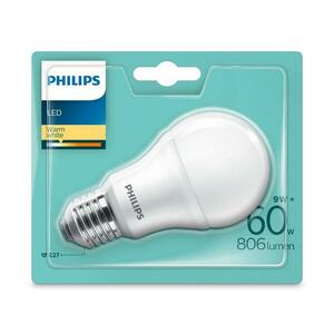 Philips LED Izzó Philips E27/9W/230V 2700K kép