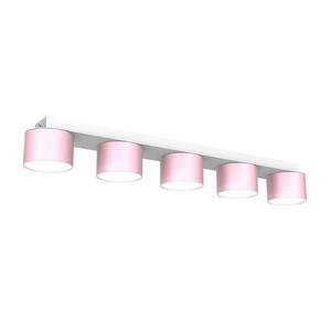 Mennyezeti lámpa DIXIE 5xGX53/11W/230V rózsaszín kép