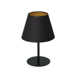 Asztali lámpa ARDEN 1xE27/60W/230V á. 20 cm fekete/arany kép