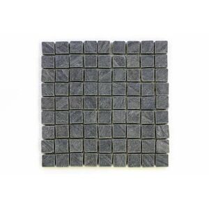 Mozaik burkolat DIVERO® 1m2 - andezit, fekete kép