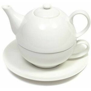 Maxwell & Williams Tea for One WHITE BASICS kép