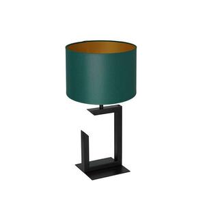 Asztali lámpa 1xE27/60W/230V 45 cm zöld/arany kép