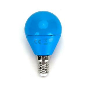 B.V. LED Izzó G45 E14/4W/230V blue kép