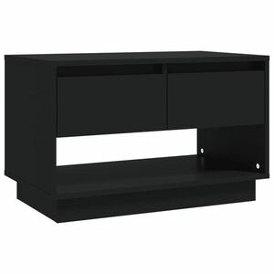 vidaXL fekete forgácslap TV-szekrény 70 x 41 x 44 cm kép