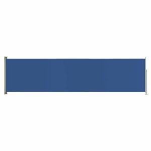 vidaXL kék behúzható oldalsó terasznapellenző 160 x 600 cm kép