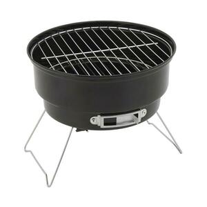 Hordozható faszenes grill fekete kép