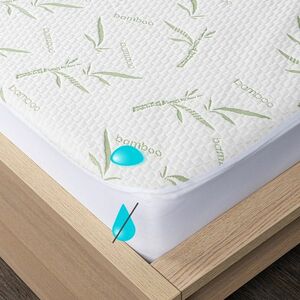 4Home Bamboo körgumis matracvédő, 200 x 200 cm + 30 cm, 200 x 200 cm kép